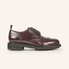 Derby'S | Heschung Vanda Damesderby Aubergine Windsor