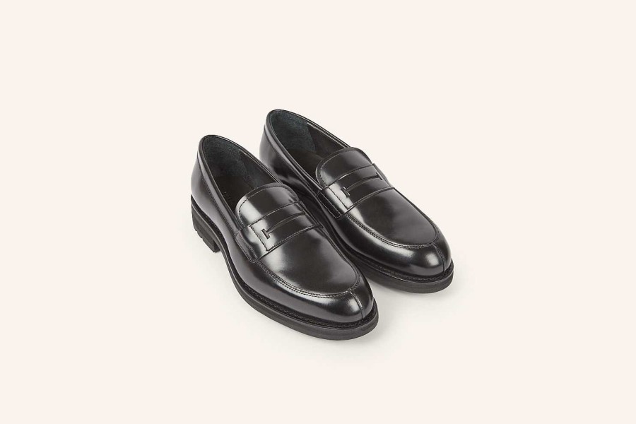 Loafers | Heschung Lilium-Loafer Zwarte Windsor