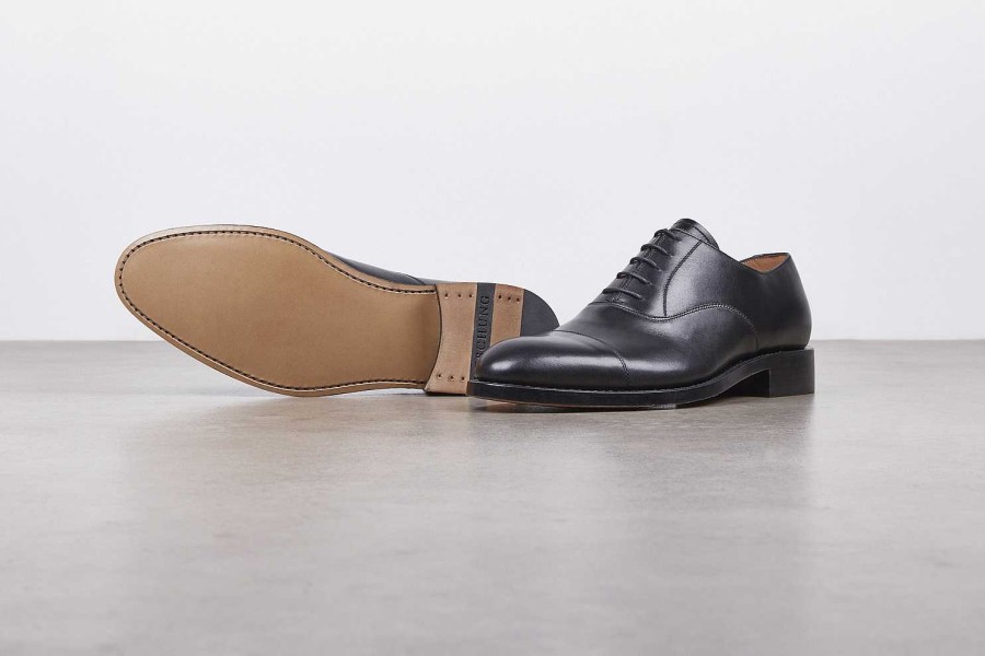 Oxfords | Heschung Tilleul Oxford Zwarte Doos