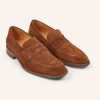 Loafers | Heschung Erwin Loafer Hazelnoot Hydrovelours