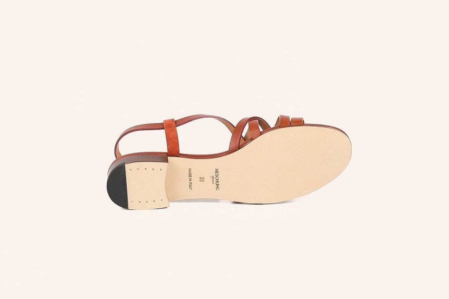 Sandalen En Muilezels | Heschung Chiara-Sandaal Sienna Nappa