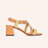 Sandalen En Muilezels | Heschung Sofia Sandaal Zand Suede